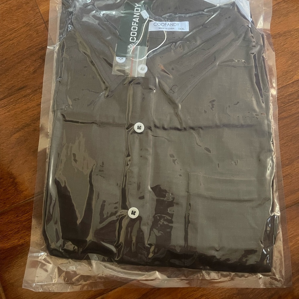 Coofandy Men’s cotton shirt XXXL - Picture 3 of 6